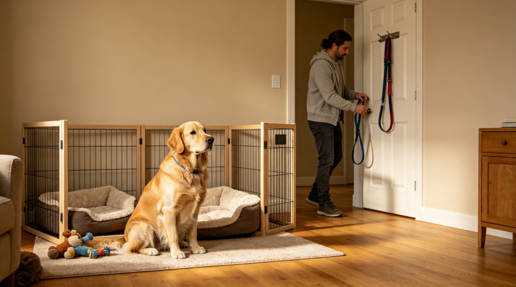 How to stop a dog from marking in the house indoors