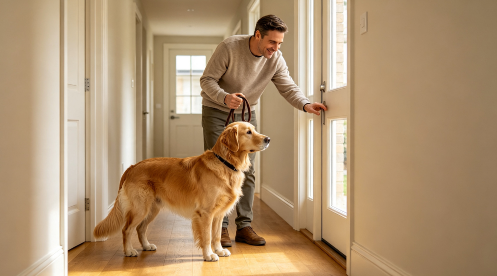 How to stop a dog from marking in the house at home